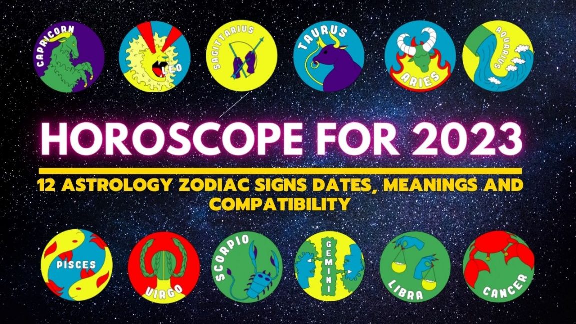 12 Zodiac Signs Meanings And Compatibility Horoscope For 2023 9184